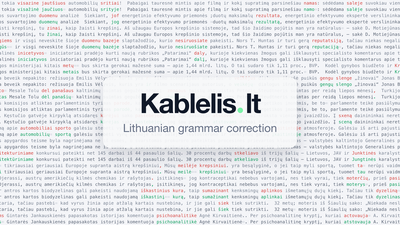 Fine-tuning open models for best-in-class Lithuanian language correction